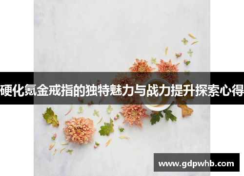 硬化氪金戒指的独特魅力与战力提升探索心得 硬化氪金戒指的独特魅力与战力提升探索心得